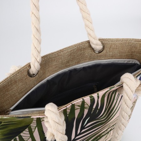 Bag Women's Beach "Plant", 35x40 cm-4