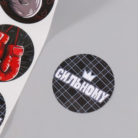 Stick Paper "bold, strong" d = 3.8 cm 252 pcs in the roll-2