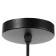 Lamp Bayerlux "Triangle" Black 1x40W E27 12x34x48 cm