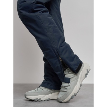 Semi-combinezone ski insulated female winter, size 46, dark blue color-12