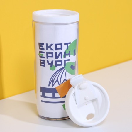Thermost man with the insert "Yekaterinburg", 350 ml-2
