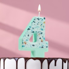 Candle for the Mosaika cake, number 