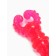 Chewing toy "crab", transparent, tpr, 12 cm, pink