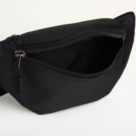 Waist bag, 23*8*11 cm, lightning department, 2 n/pocket, black-5