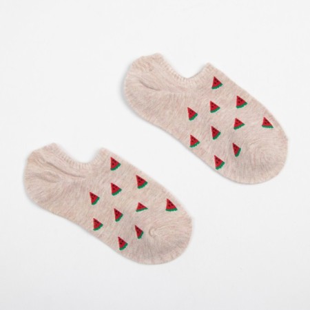 Women's socks minku "watermelon", size 36-39 (23-25 ​​cm)