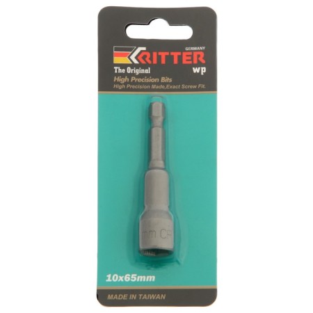 Bit with the end head of Ritter WP PS20141065, with a magnet, steel CRV, 10 x 65 mm-2