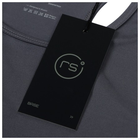 Female T -shirt, basic, size XL (50), gray color-11