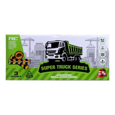 Radio controlled truck "City Services", works from the battery-7