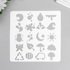 Plastic stencil 