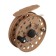 Inertial coil, metal, diameter 7.5 cm, the color is light brown, HF75