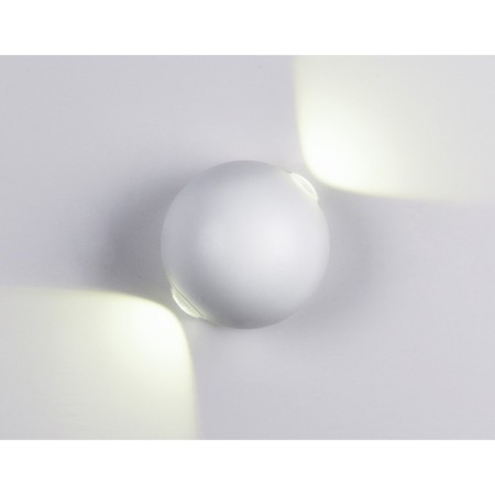 LED LED wall -mounted Ambrella Light, Wall, FW130, LED, 10 W, 700LUM, 3000K, white color, sand-3