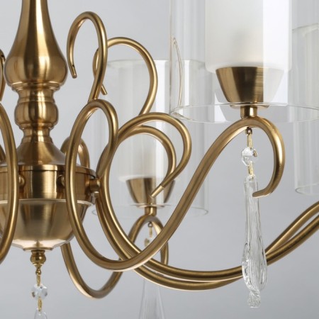 Ellegia chandelier, size 80x94x80 cm, 320W 8xe14 IP 20-8