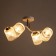Lyser "Ando" 4he27 40W white-gold 50x39x26 cm