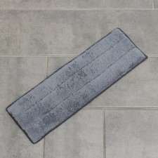Nozzle for a flat mop with a spray of a share, 38 × 12 cm, color gray color