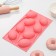 Baking uniform "Tulips", silicone, 8 cells, 30 × 17.5 × 3 cm, color mix