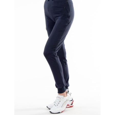Women's pants, size 48, blue color-1