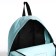 Young backpack from the textiles with lightning, the outer pocket, the color of the blue