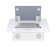 Kitchen hood Homsair Elf Push 60, 25 m2, 3 modes, white