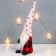 Interior doll "Grandfather Frost in a checkered caftan, a cap in peas" 40x15x8 cm