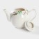 Kettle of porcelain tender "lavender", 800 ml, white color