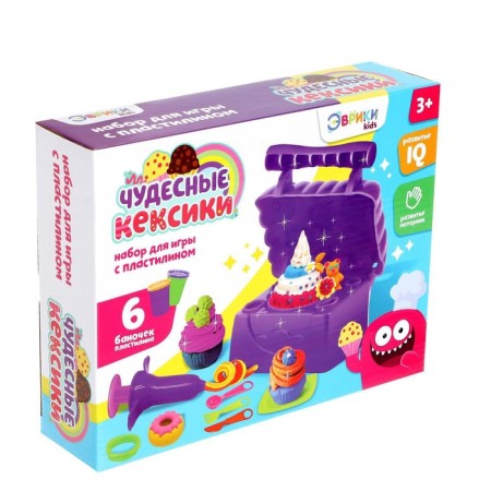 Set for playing with plasticine "Wonderful cakes"-6