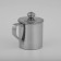 A stainless steel mug of the India, 250 ml, 9.5 × 6.8 × 9 cm, with a lid