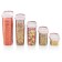 Container for bulk products EMHOUSE, food, with a dispenser lid, 600 ml