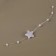 Beads on the fishing line, “stars”, 3/14 mm, 9 ± 0.5 m, white color