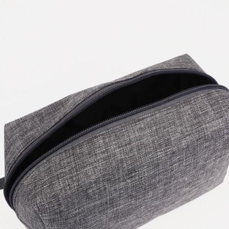 Lightning cosmetic bag, gray color-2