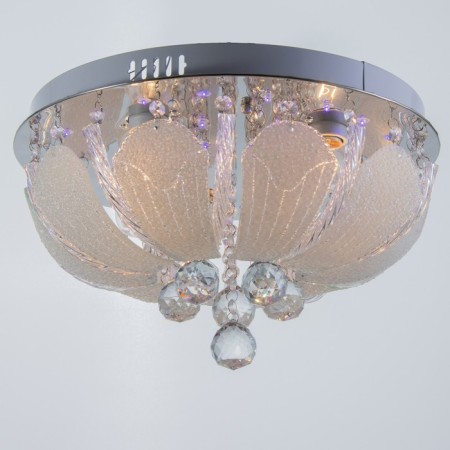 Luer with DNA "Azalia" 4x40W E27+RGB chrome 40x40x24 cm Bayerlux-1