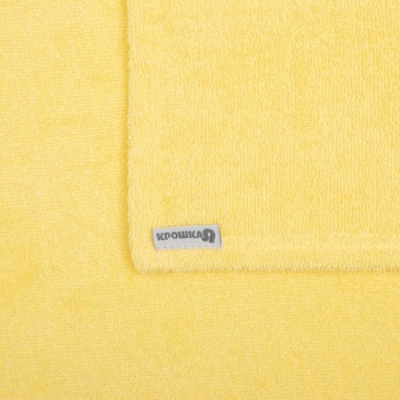 Toward Tensor Corner I am 85x85 cm, color is light yellow, 100% cotton, 320 g/m-6