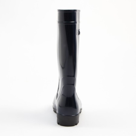 Women's boots, blue/black color, size 39-2
