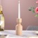 Candlestick, model No. 14, 7 x 17 cm, beech