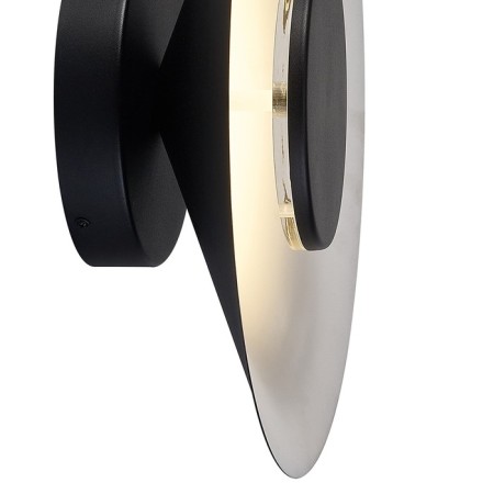 Wall lamp mantra Orion, Led, 560lm, 3000k, 88 mm, black color black-2
