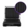 Electric grill KitFort KT-3675, 2000 watts, anti-stick coating, 35.5x32 cm, black