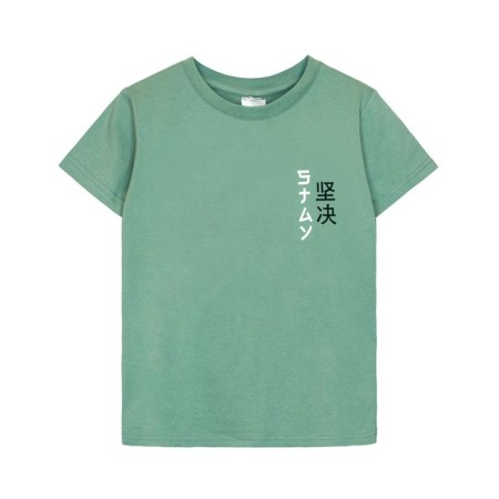 T -shirt for a boy, height 176 cm, color sage-3