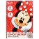 Cardboard color, A4, 8 sheets, 8 colors, non -unilateral, in a folder, 220 g/m², Minnie Mouse