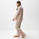 Female pajamas (shirt, trousers) KAFTAN "Leopard", Coffee, r.52-54