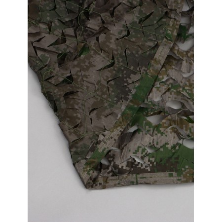 Masking network 3 x 6 m, two-layer, sandy green, with ties-3