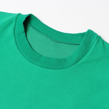 Female sweatshirt, bright green color, size 44-6