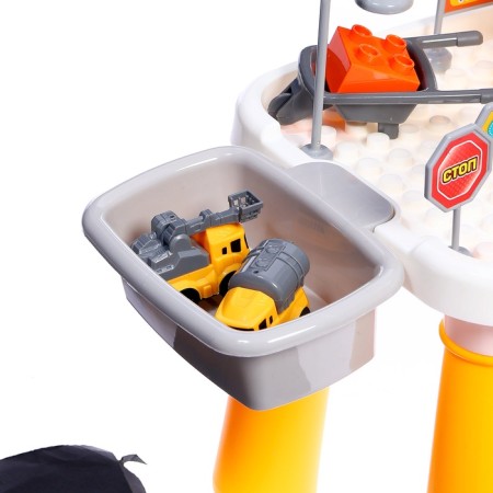 Interactive set-parking “Adventures at a construction site”, 4 machines in a set, mobile elements, accessories-4