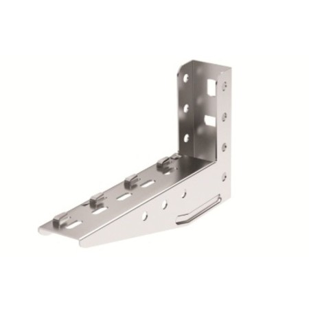 Console with support ML DKC FC34105, for a wire tray, lightweight, 100 mm