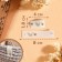 Tag with the "Hand Made" button, 8 × 1.8 cm, 10 pcs, matte color/silver color