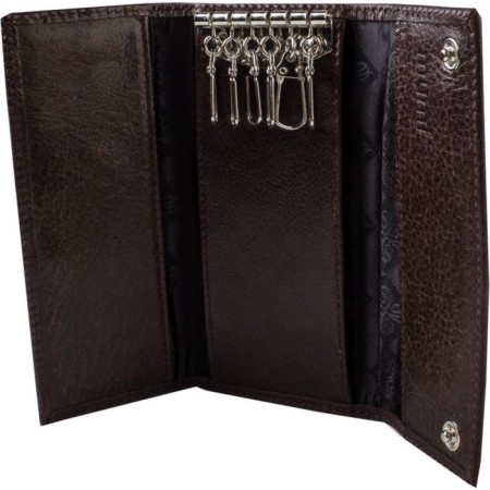 Key on the button, length 13.7 cm, brown color-1