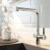 Mixer for the kitchen IDDIS PURSBFLI05, with a channel for filtered water, chrome