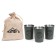 A set of camping glasses "Best Hunter", 320 ml, 3 pcs