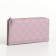 Women's wallet on magnets, pink color