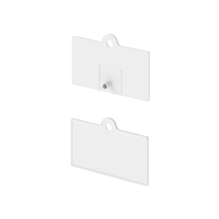 Topper for suspended strip tap 7.5 × 4 cm, white color-1