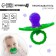 Silicone teether "berry-dummy", purple color, crush me