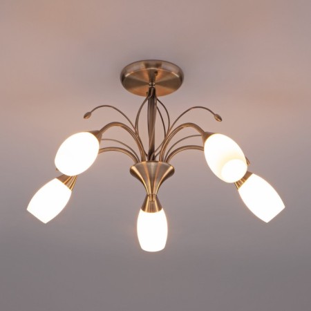 Ceiling chandelier Ginevra, 40W, E14, 60x60x37 cm-1